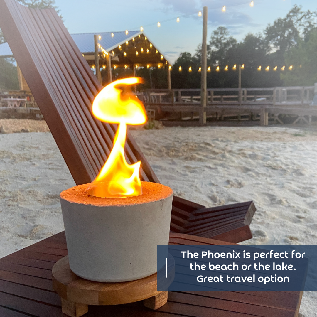 Happy Birthday: Phoenix fire pot set + greeting card